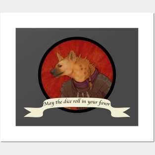 May The Dice Roll in Your Favor - Gnoll Posters and Art